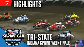 USAC Indiana Sprint Week Finale at Tri-State Speedway 8/2/25 | Highlights
