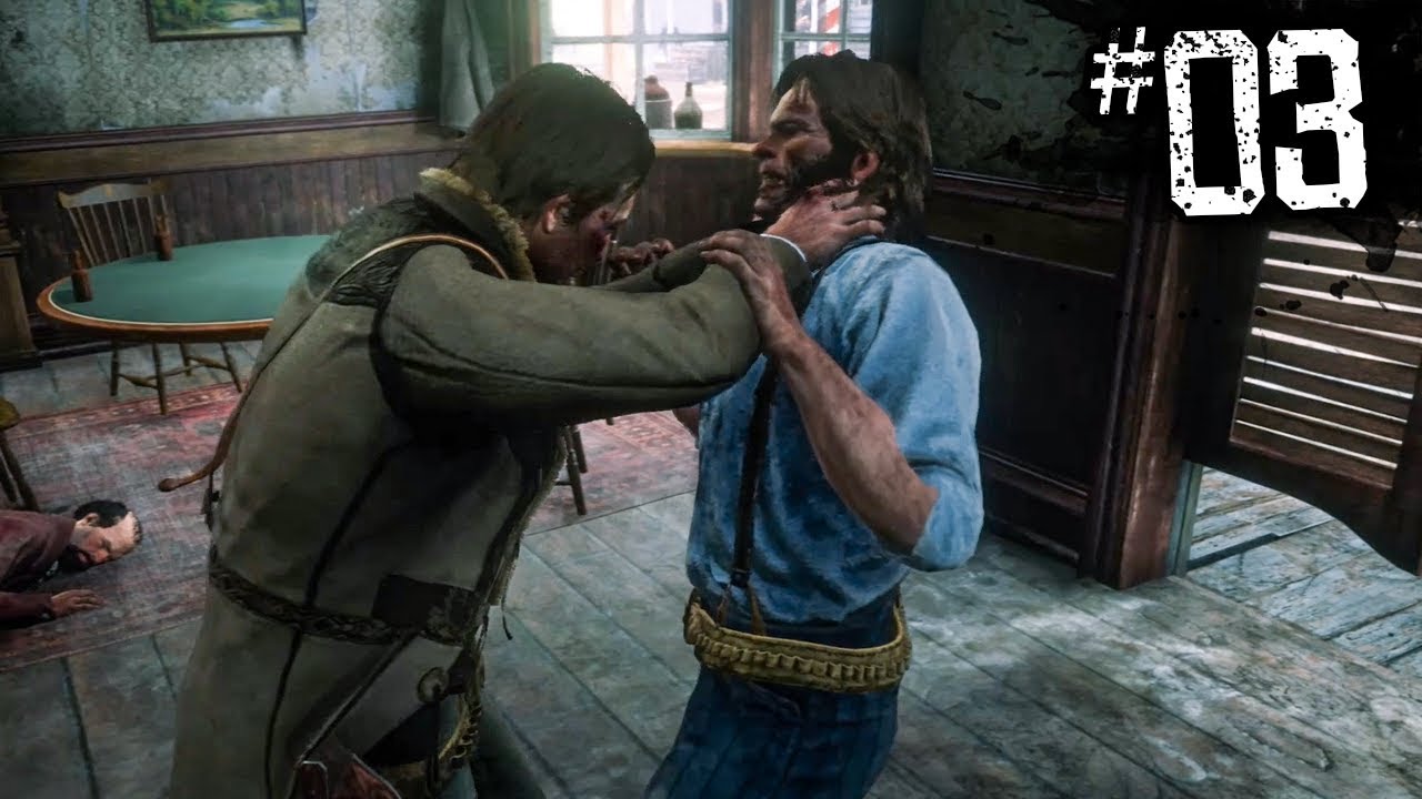 punktum aflivning Uddybe Red Dead Redemption 2 - BAR FIGHT - Part 3 - YouTube