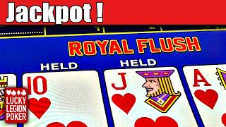 ROYAL FLUSH ❤️ After Changing Machines  -Video Poker Triple Double Bonus, Double Double,Bonus Poker screenshot 4