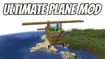 Minecraft: Ultimate Planes | Best Working Aviation | Mod Showcase - 1.21