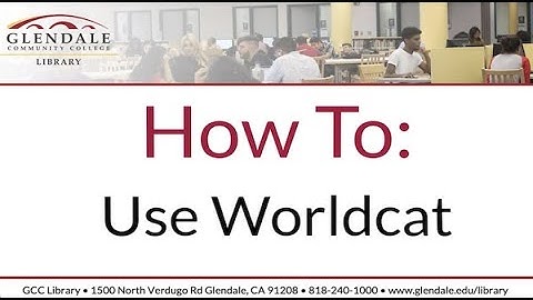 Using WorldCat for Textbook Discovery