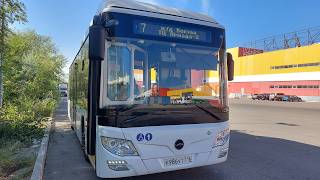 Автобус 7 (ТЦ Армада-2 - ж/д вокзал) | Lotos-105C02 | Р986УТ716 | Оренбург