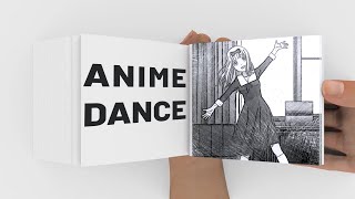 Stop motion | Anime dance | FLIPBOOK Dance in a Korean Animation
