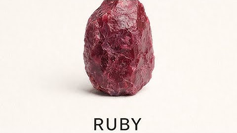 Ruby ❤️🔥- The Stone of Vitality & Courage 
