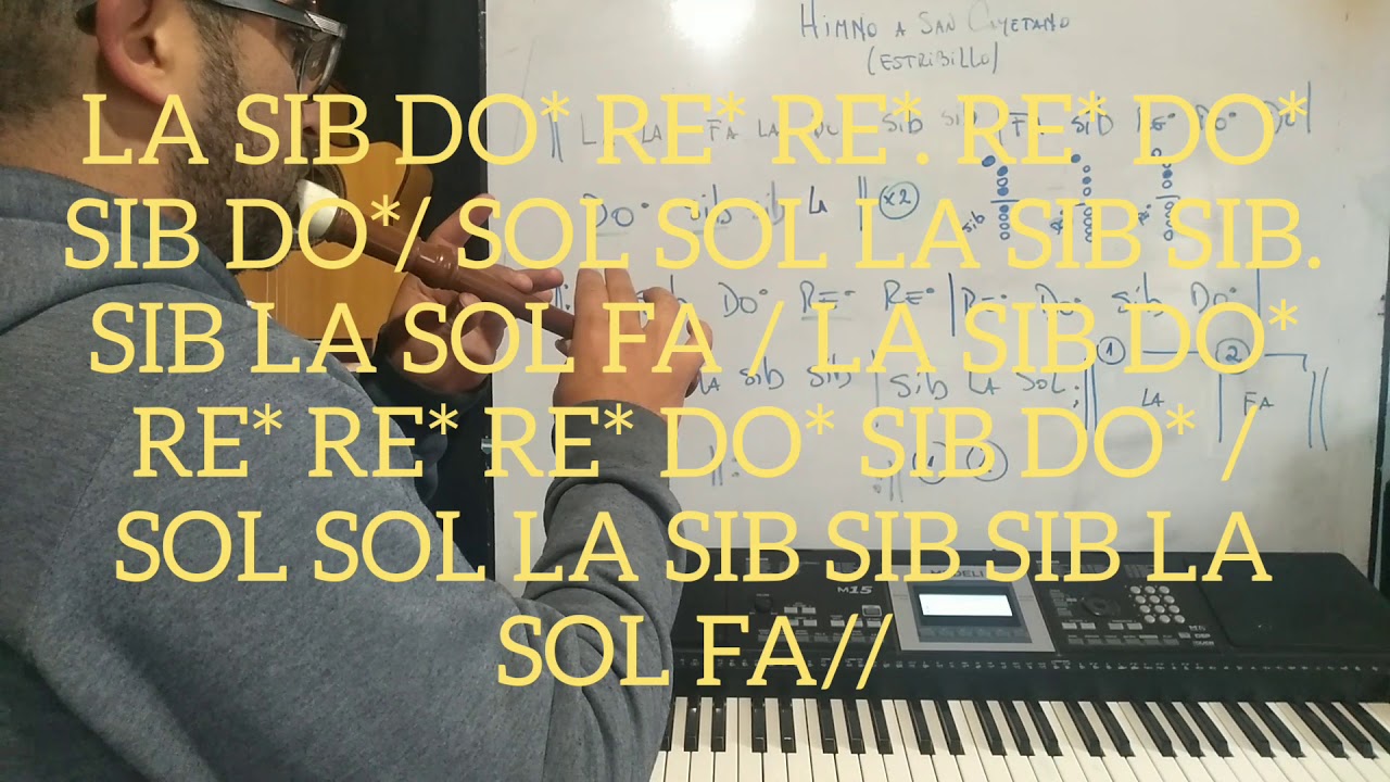 Canción a San Cayetano en Teclado, Melodica, Guitarra, Flauta y Ukelele