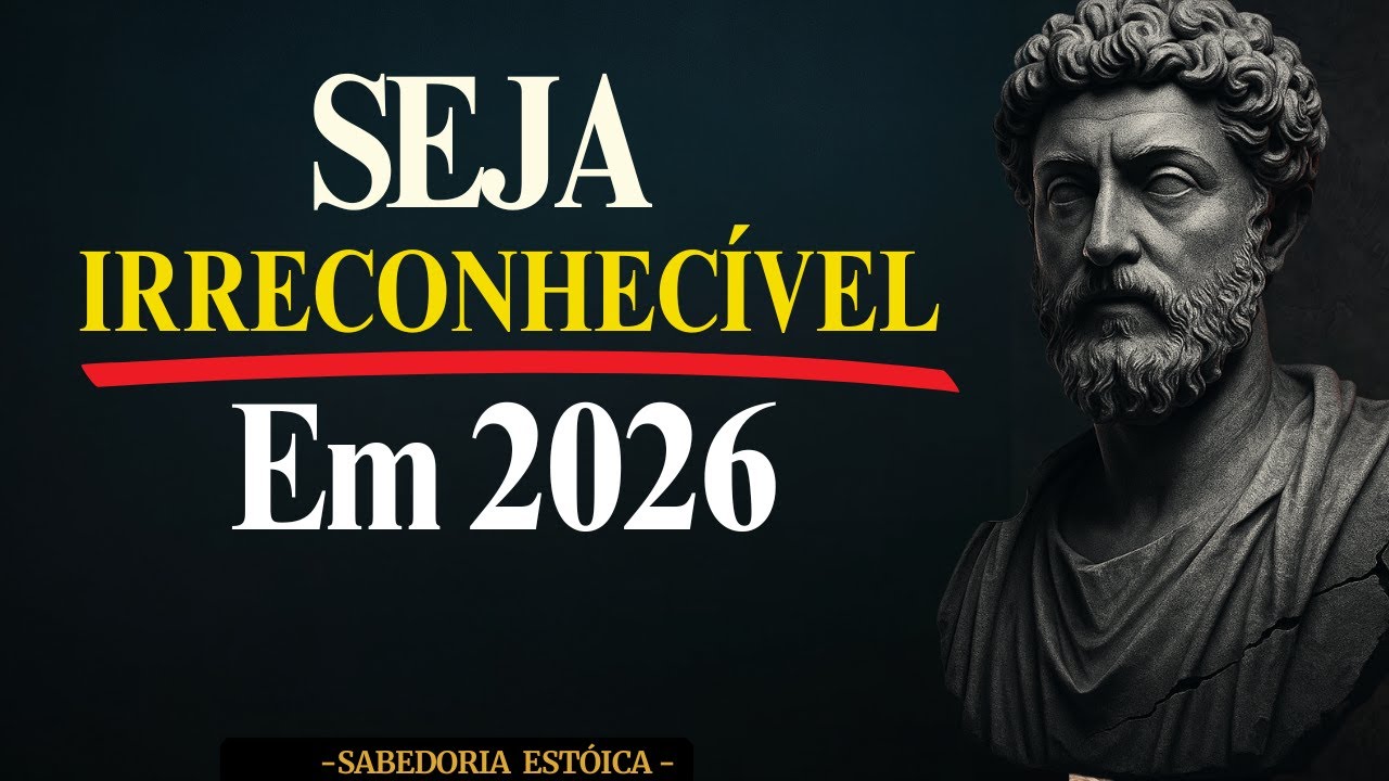 SEJA IRRECONHECÍVEL EM 2026: COMO ARRUMAR SUA VIDA DE VEZ EM 1 ANO | ESTOICISMO