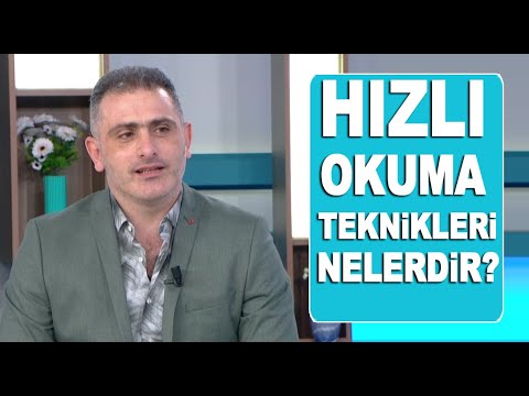 Hızlı okuma teknikleri nelerdir? Bülent Gündağ Mert anlatıyor