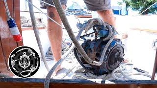 Removing a Sailboat Transmission