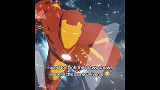 my headcanon #spiderman #spidermanmtv #ironman #ironmanarmoredadventures #marvel
