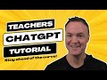 ChatGPT 101 for Teachers: A Beginner&#39;s Tutorial