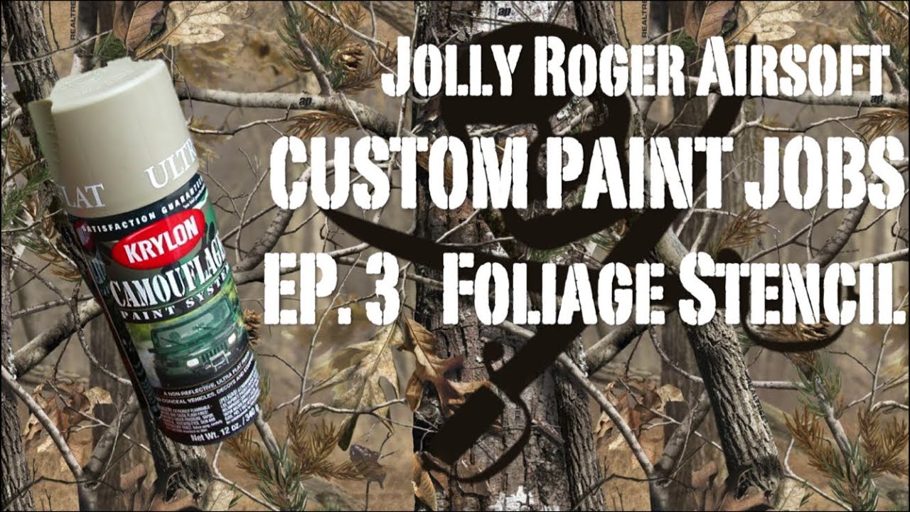 How to Paint Sniper Camo How to Spray Paint A Gun Jolly Roger