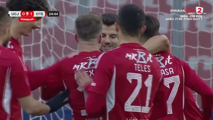 Video  Hermannstadt a reușit să o învingă pe CFR Cluj, scor 1-0, în