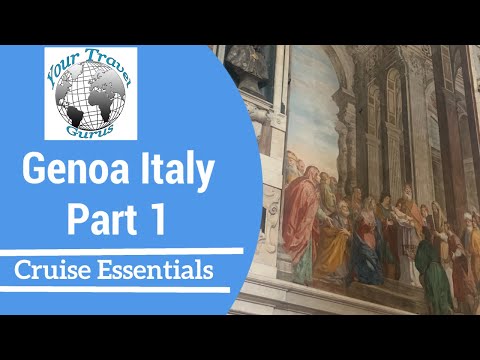 Genoa Italy, from the cruise port, how to get around, best things to see, and an engineering feat