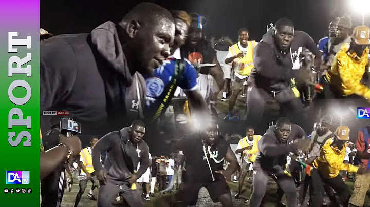 Open Presse de Modou Lo au Parcelle -  Franc s’excite et enchaine les pas de dance…..