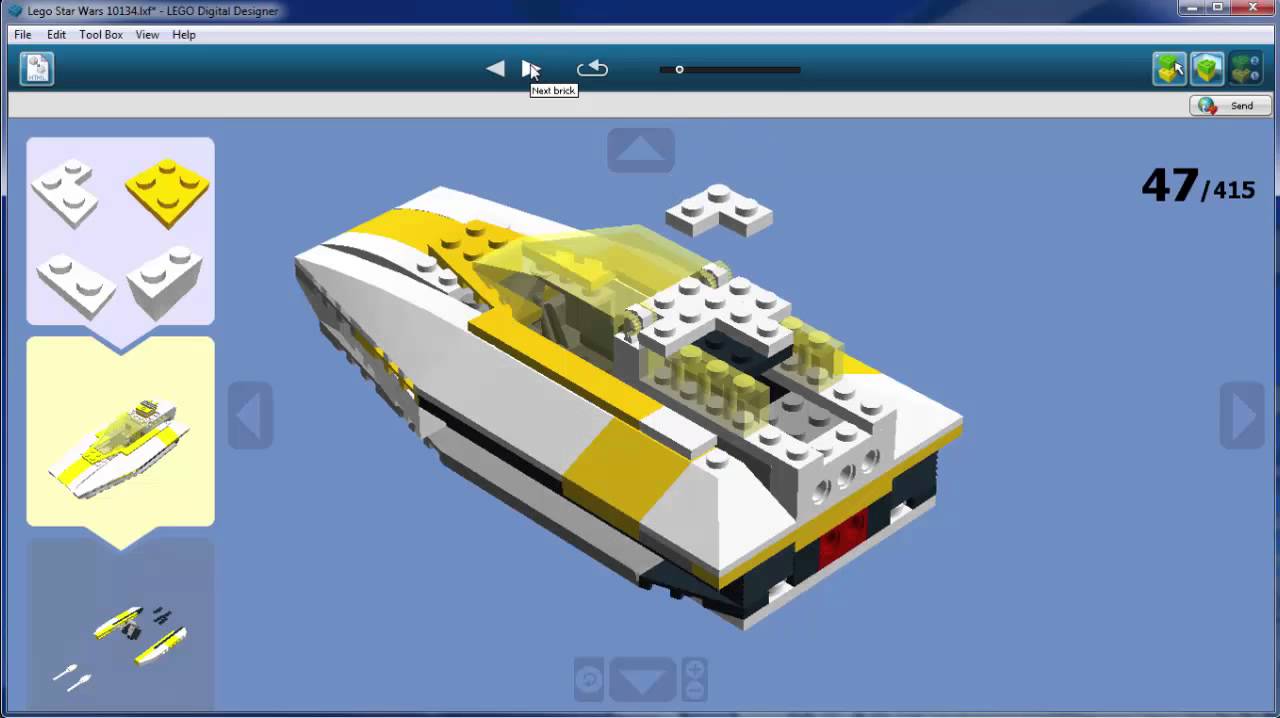 Lego Star Wars 10134