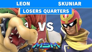 MSM Online 31 - Leon (Bowser) Vs. Skuniar (Captain Falcon) Losers Quarters - Smash Ultimate