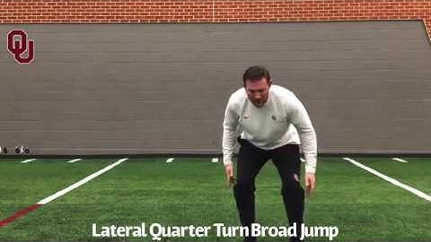Lateral Quarter Turn Broad Jump