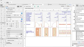 ArchiCAD Module 5: Schedules