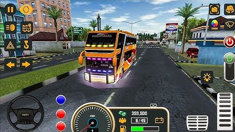 Bus Simulator GamePlay Pessengers Transper Bus Station - mobile Bus Simulator android Gameplay #8