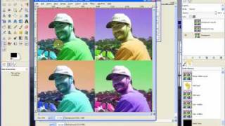 Gimp Tutorial - Andy Warhol (Pop Art)