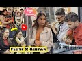 Flute x guitar increadible  reaction in delhi metro  old  new songs  teamjhopdik