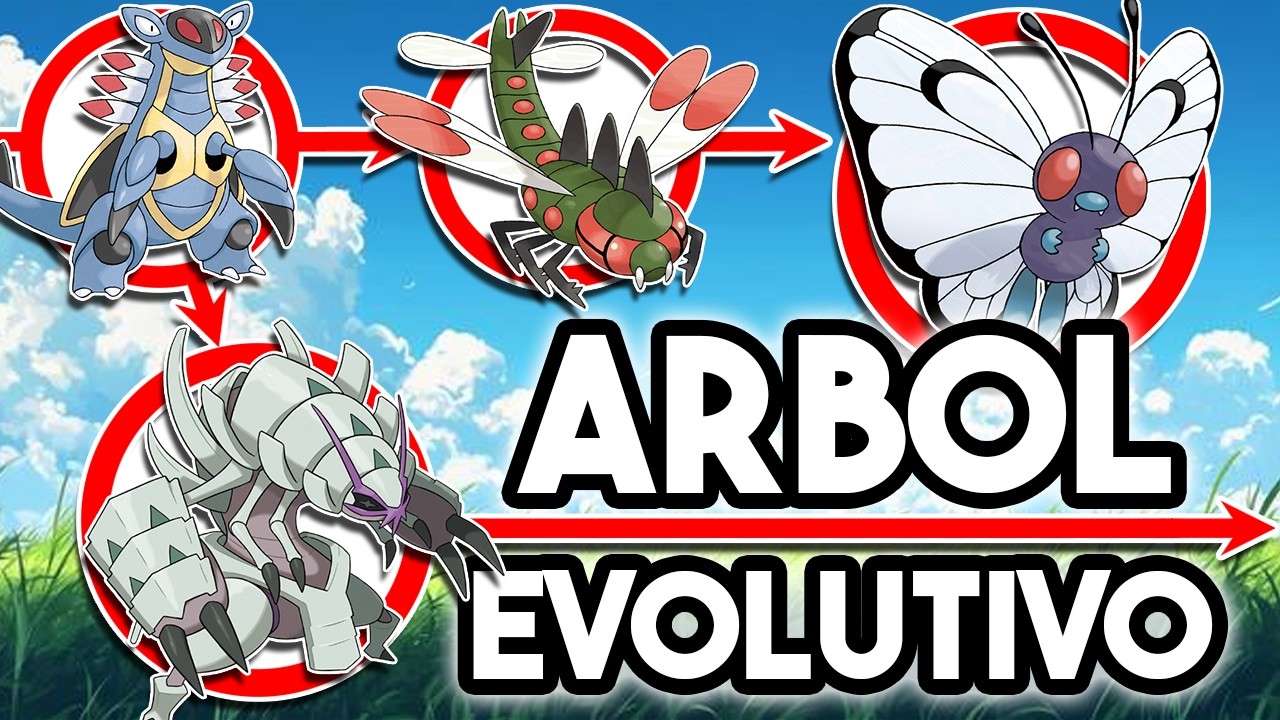 La EVOLUCIÓN de los POKÉMON INSECTO (y otros)