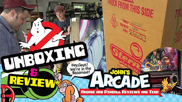 NEW STERN GHOSTBUSTERS PINBALL UNBOXING and Gameplay Review! AMAZING!