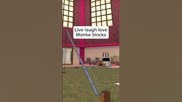 Monke blocks is fun 😎 #gorillatag #gtag #monkeblocks #fun