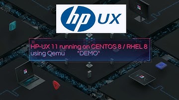 HP-UX 11.11 running on CENTOS 8 / RHEL 8 using Qemu | Demo