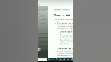 How to download Code Blocks IDE