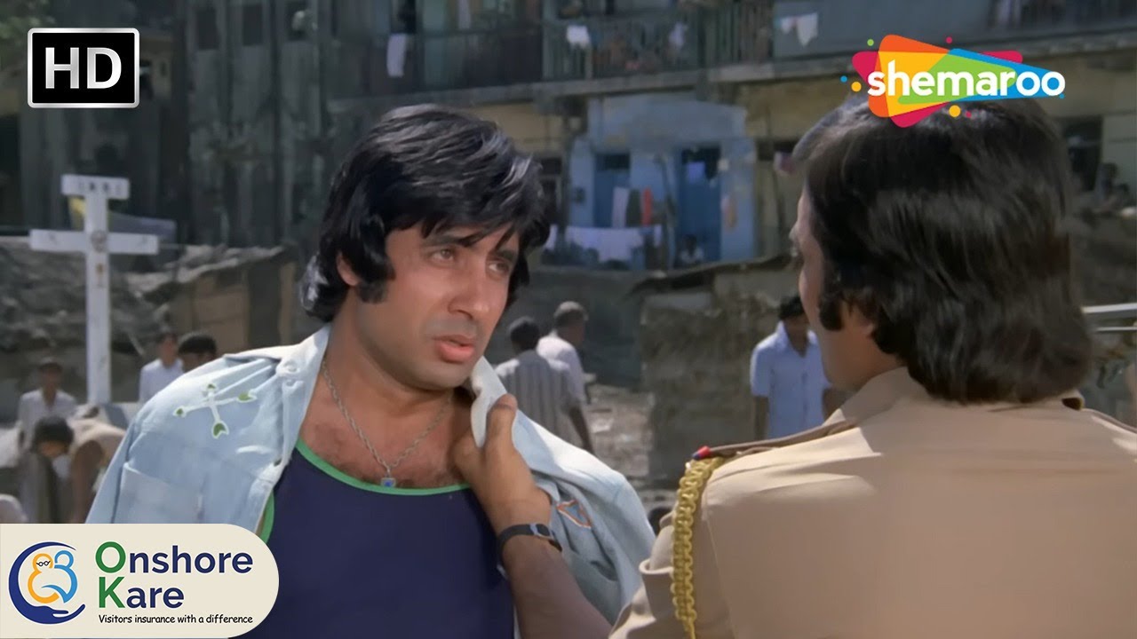 Amitabh Bachchan & Vinod Khanna Action Scene - Amar Akbar Anthony Movie (HD) - Action Hindi Movie
