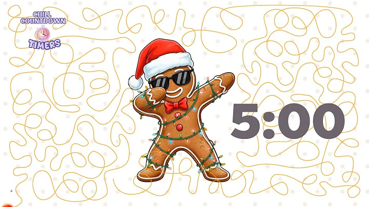 5 Minute Timer Bomb Gingerbread | Crazy Fuse Dabbing Gingerbread Countdown Surprise