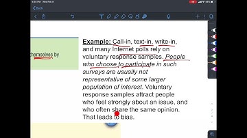 4-1A Video 2 - Sampling and Surveys