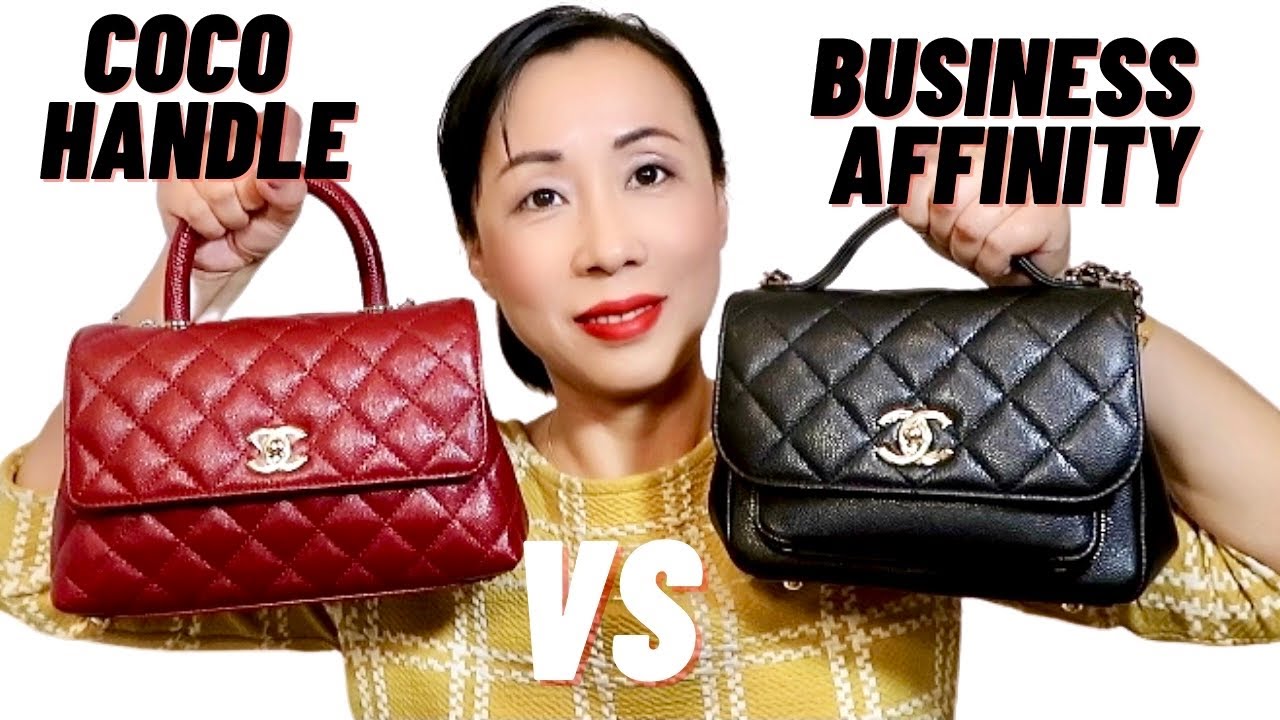 NEW CHANEL COCO HANDLE VS. BUSINESS AFFINITY IN MINI SIZE