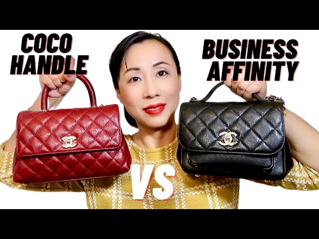 Chanel Small Business Affinity vs Chanel Rectangular Mini ( My Thoughts ,  What Fits , Mod Shots ) 