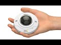 AXIS M3045-V 2.8mm 1080p Fixed Lens Indoor Mini Dome IP Security Camera W/ HDMI Spot Monitor Output