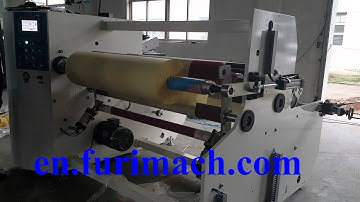 500M Masking Tape Rewinding Machine Video