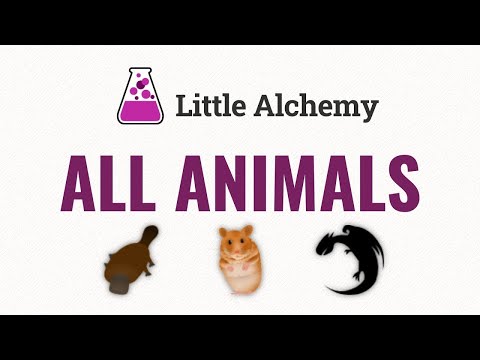 ALL ANIMALS in Little Alchemy