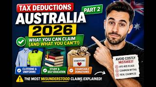 Tax Deductions Australia 2026 — Clothing, Study &amp; Donation Claims