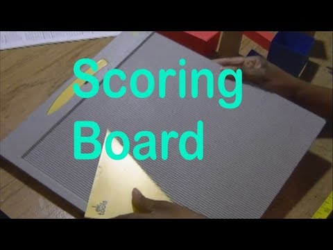 Scoring Board Scoring Board - Scoreboard For Crafting, Scoring Tool,  Envelope Maker For Paper Crafts, Multipurpose Envelope Punch Board, Scoring  Boar