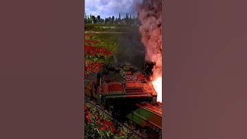 Leopard2A7 & Abrams  fall into trap (Realistic sound Used)(RCSM) #leopard #military #war #leopard2