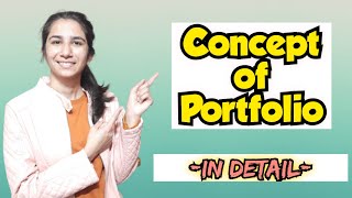 Concept of Portfolio (In Detail) UGC NET Education/All Teaching Exams @InculcateLearning By Ravina