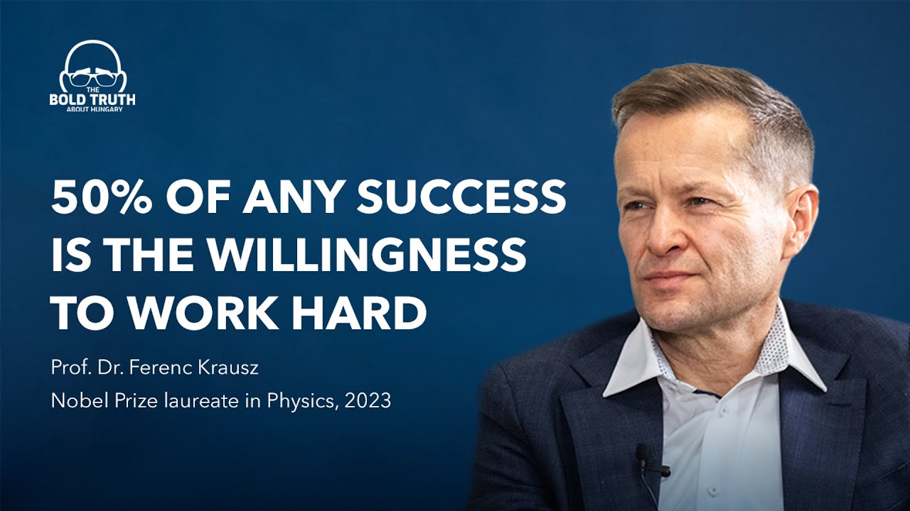 Watch Nobel Prize winner Ferenc Krausz on The Bold Truth About Hungary podcast!