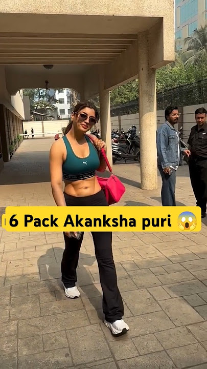 Akanksha Puri 💪 ZYM जाते हुए 😱 #viralvideo #trending #khesarilalyadav #akanksha #shorts
