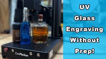 UV Lasers are FANTASTIC With So Many Materials! The Commarker Omni 1