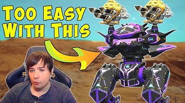 TE GEMAKKELIJK met AVENGER AO JUN - War Robots Mk2 Free For All Gameplay WR