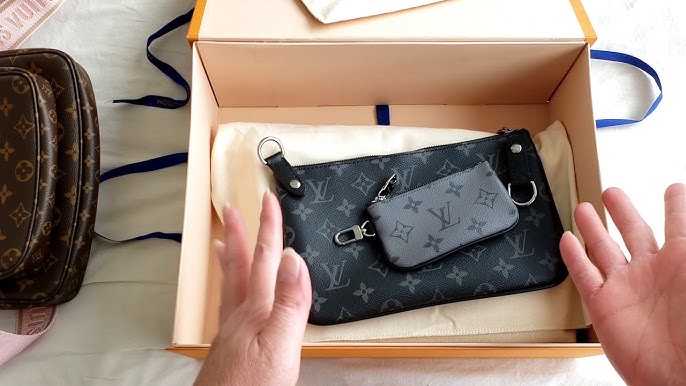 LV Trio Messenger Unboxing!! Newest Bag 2020! What Can Fit and On Body  Review! Louis Vuitton Bag 