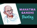 Gandhiji Painting/Mahatma Gandhi painting/Patriotic Painting/school Competition/Freedom Fighter