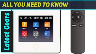 Best In-Wall Amplifier? A4 Touch Screen Module Hands-On!