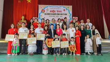 Hội Thi Gia Đình và Người Công Dân Tí Hon Năm 2022-2023.trường mầm non thụy hoà